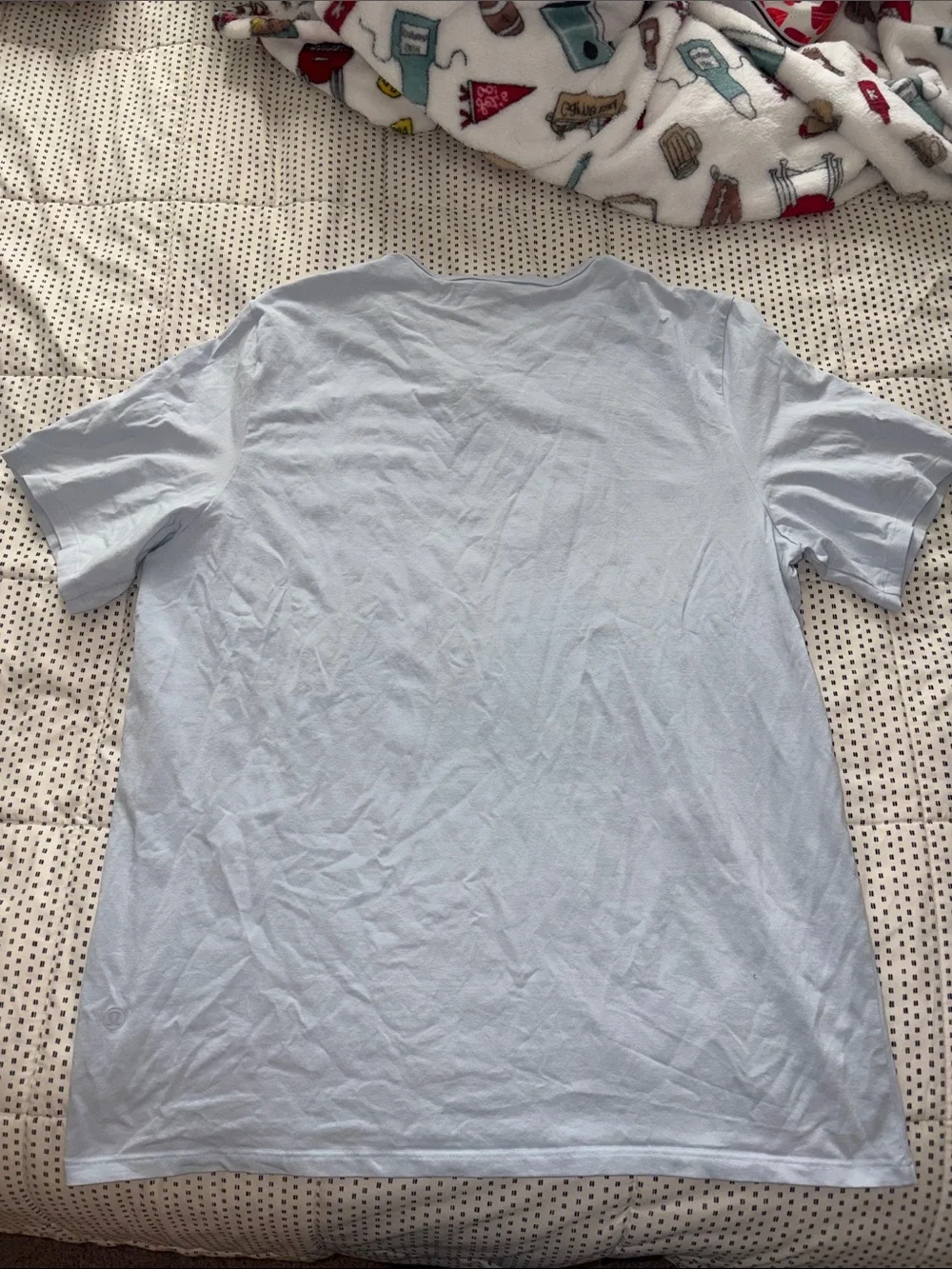 lululemon athletica Men's Short Sleeve Crew Tee - Light Blue